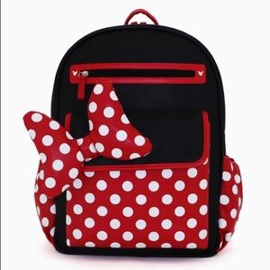 Disney store Minnie Mouse backpack/diaperbag